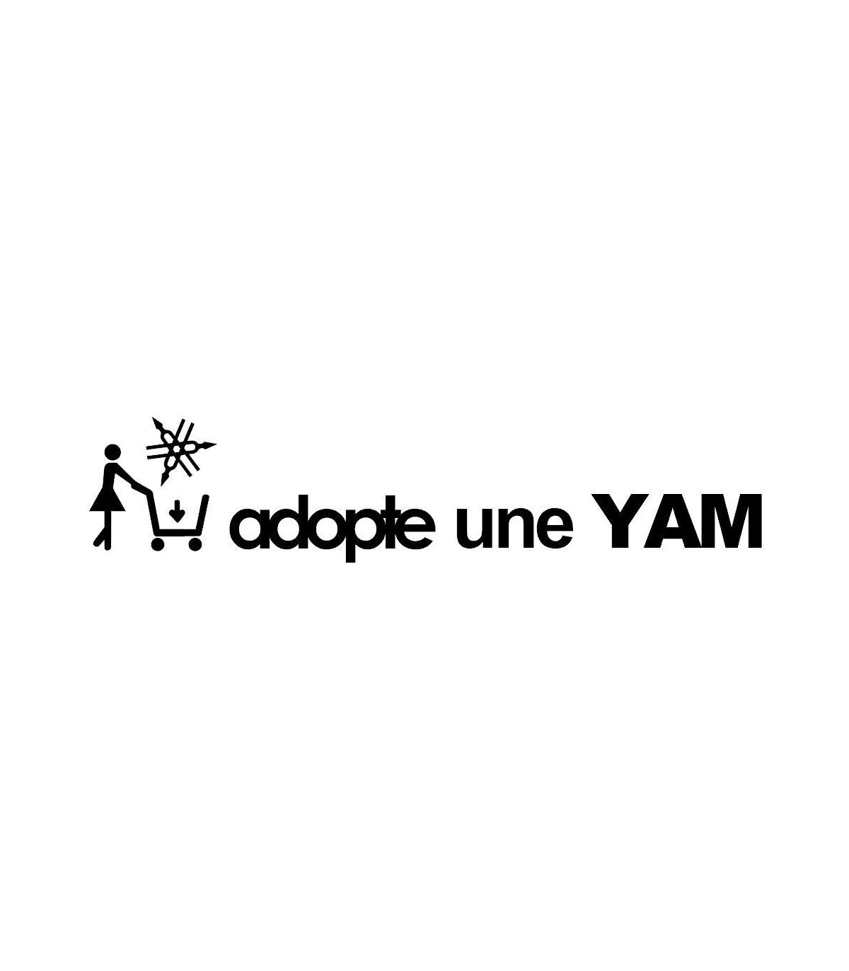 Stickers Adopte une Yamaha