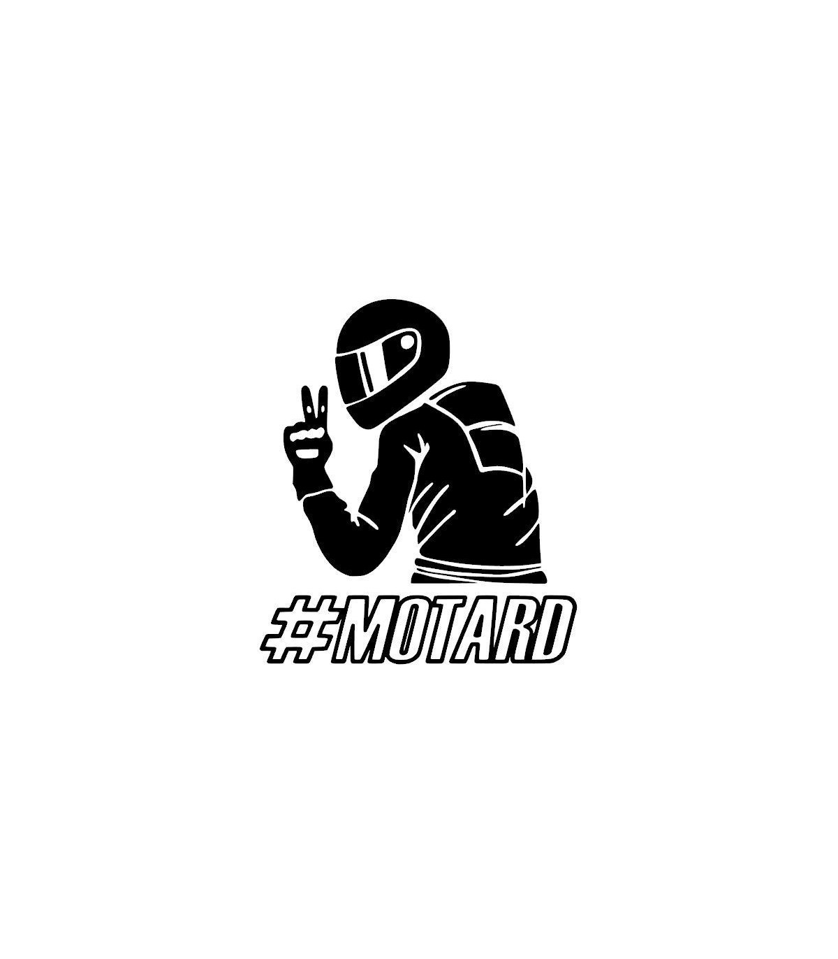 Sticker #MOTARD