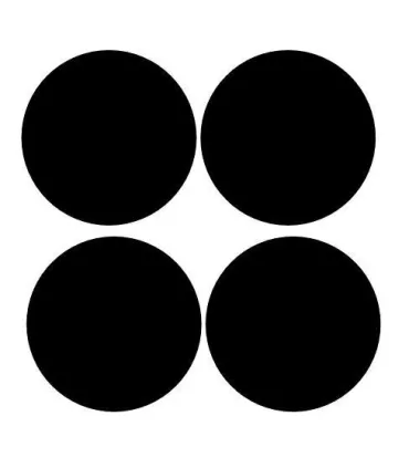 4 Centres de jante Diamètre 60mm