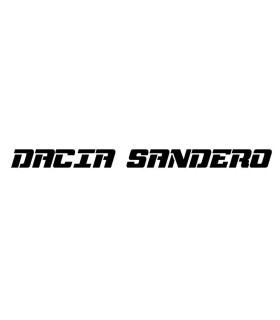 LETTRAGE  PARE SOLEIL DACIA SANDERO