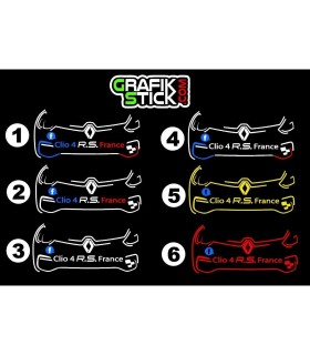 Stickers Clio 4Rs France