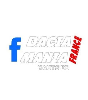 Stickers DACIA MANIA HAUTS DE FRANCE
