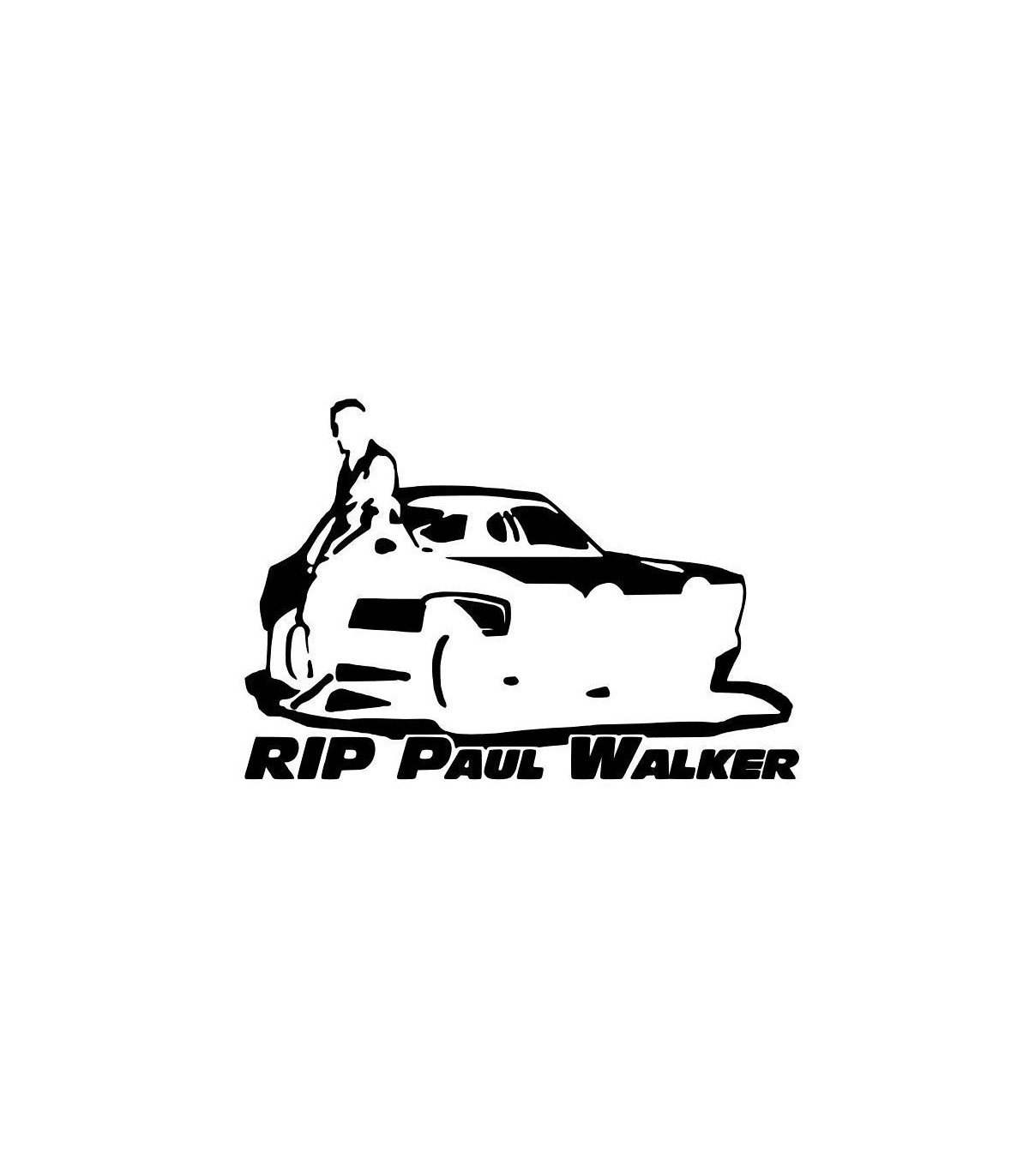 Stickers PAUL WALKER RIP
