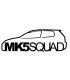Stickers MK5 Squad Gauche
