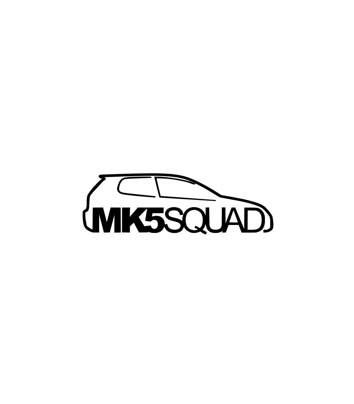 Stickers MK5 Squad Droit