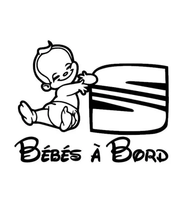 Stickers BÉBÉ A BORD SEAT