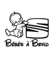 Stickers BÉBÉ A BORD SEAT