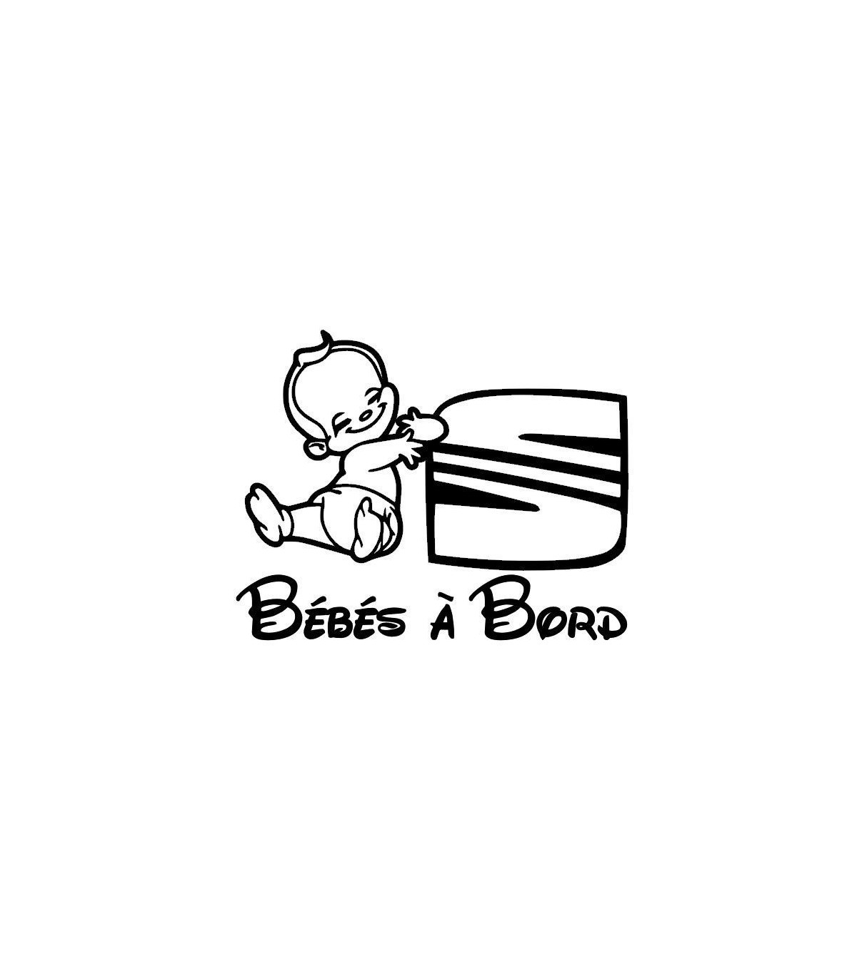 Stickers BÉBÉ A BORD SEAT