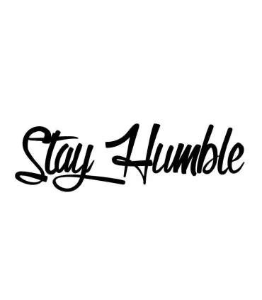 Stickers Stay Humble