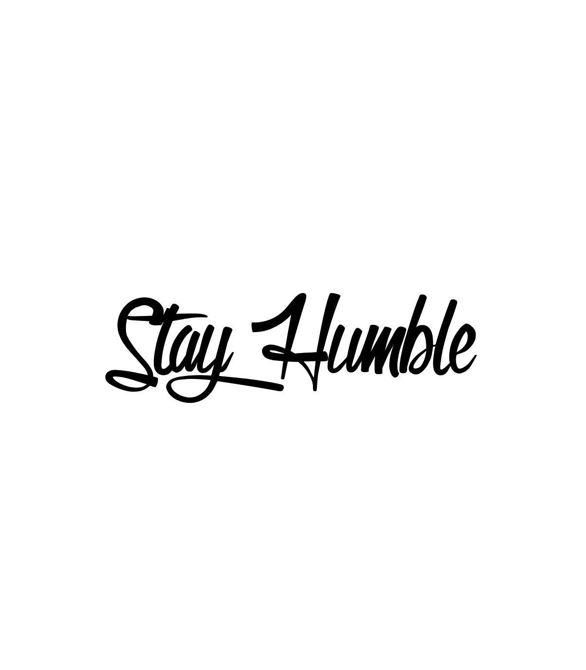 Stickers Stay Humble