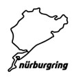 Stickers CIRCUIT NURBURGRING NORDSCHEIFE