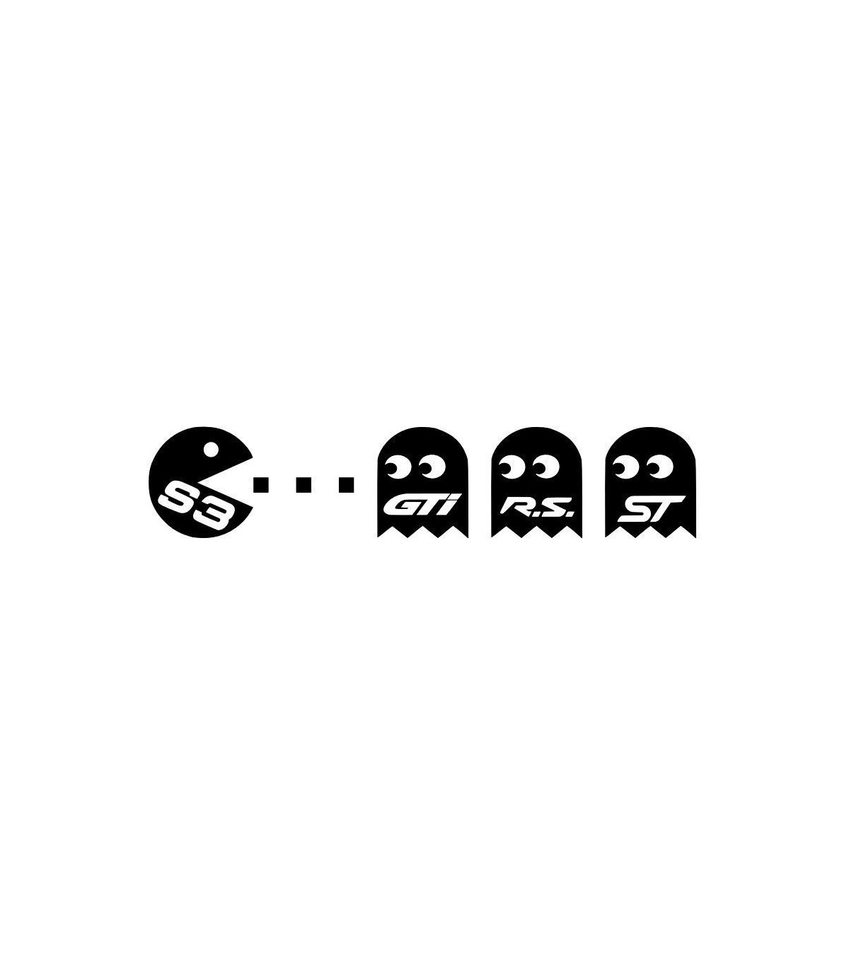 Stickers Pac Man S3