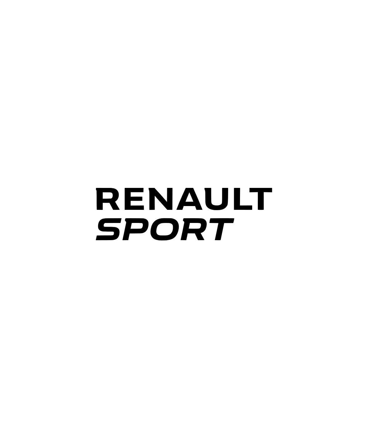 Stickers  RENAULT SPORT Nouvelle police