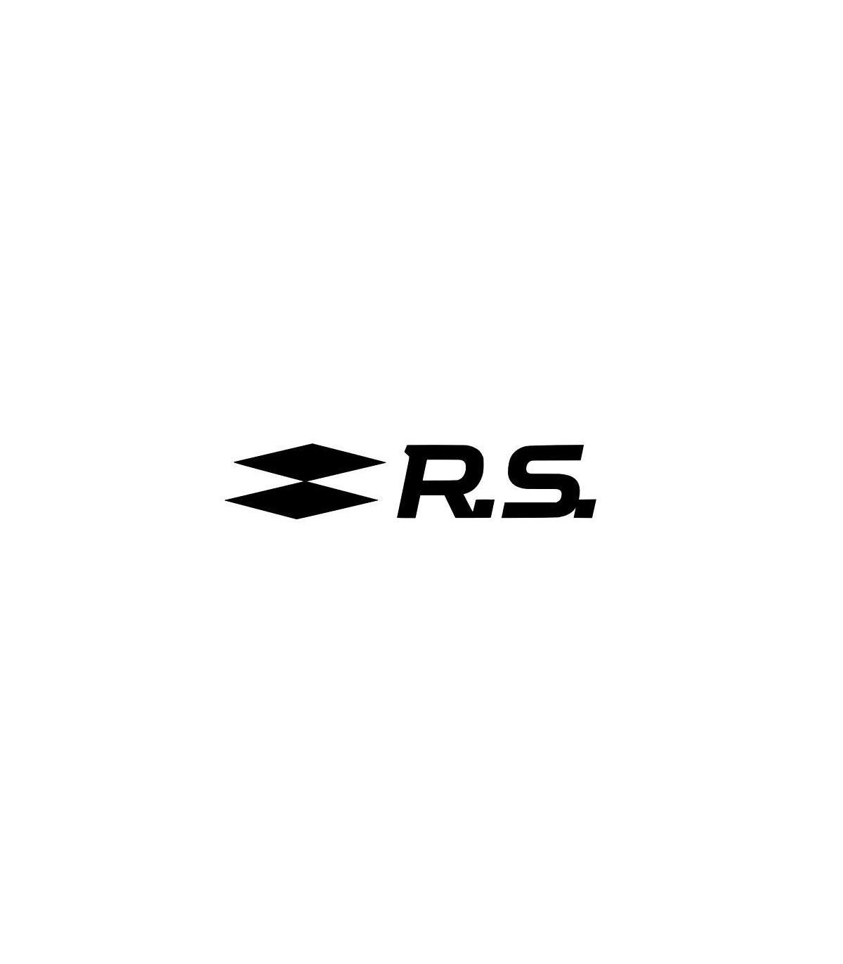Stickers Sigle RS Unis