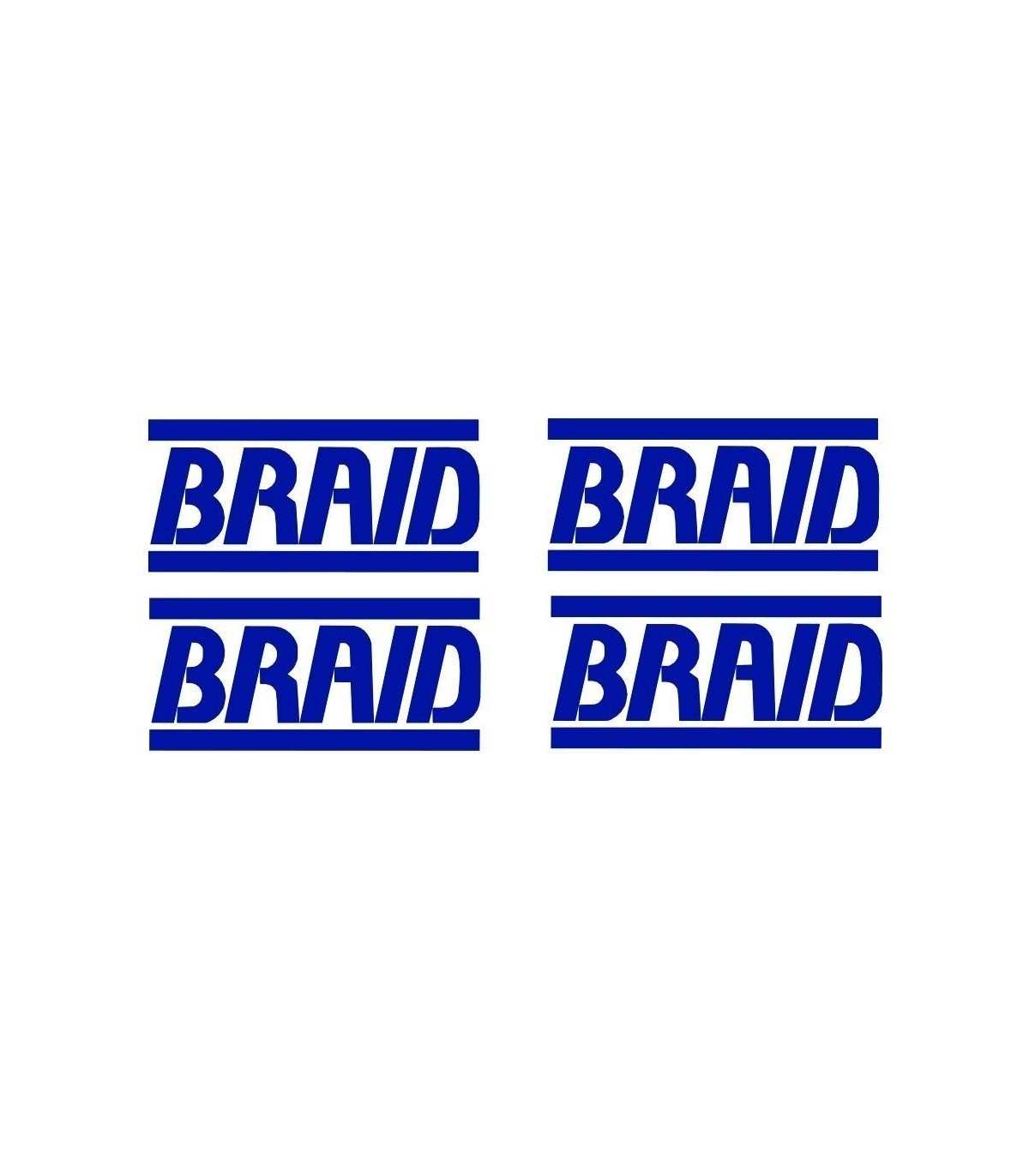 Stickers Marque BRAID