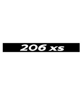 Stickers CACHE FEUX STOP 206 XS