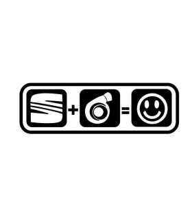 Stickers Seat Smile Turbo