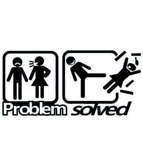 Stickers PROBLEM SOLVED 2