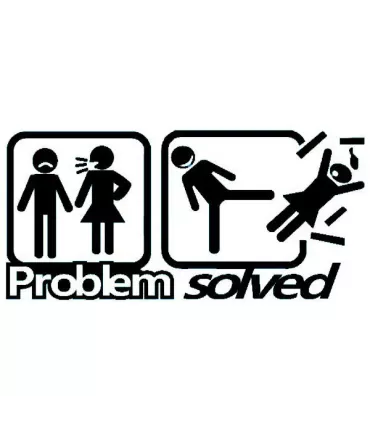 Stickers PROBLEM SOLVED 2
