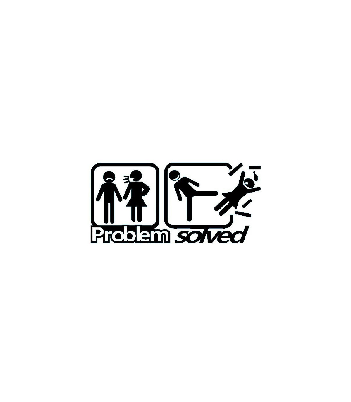 Stickers PROBLEM SOLVED 2
