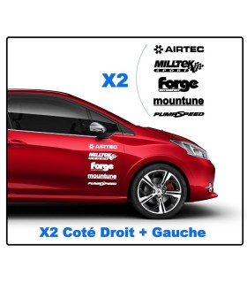 Kit 10 Stickers Marques