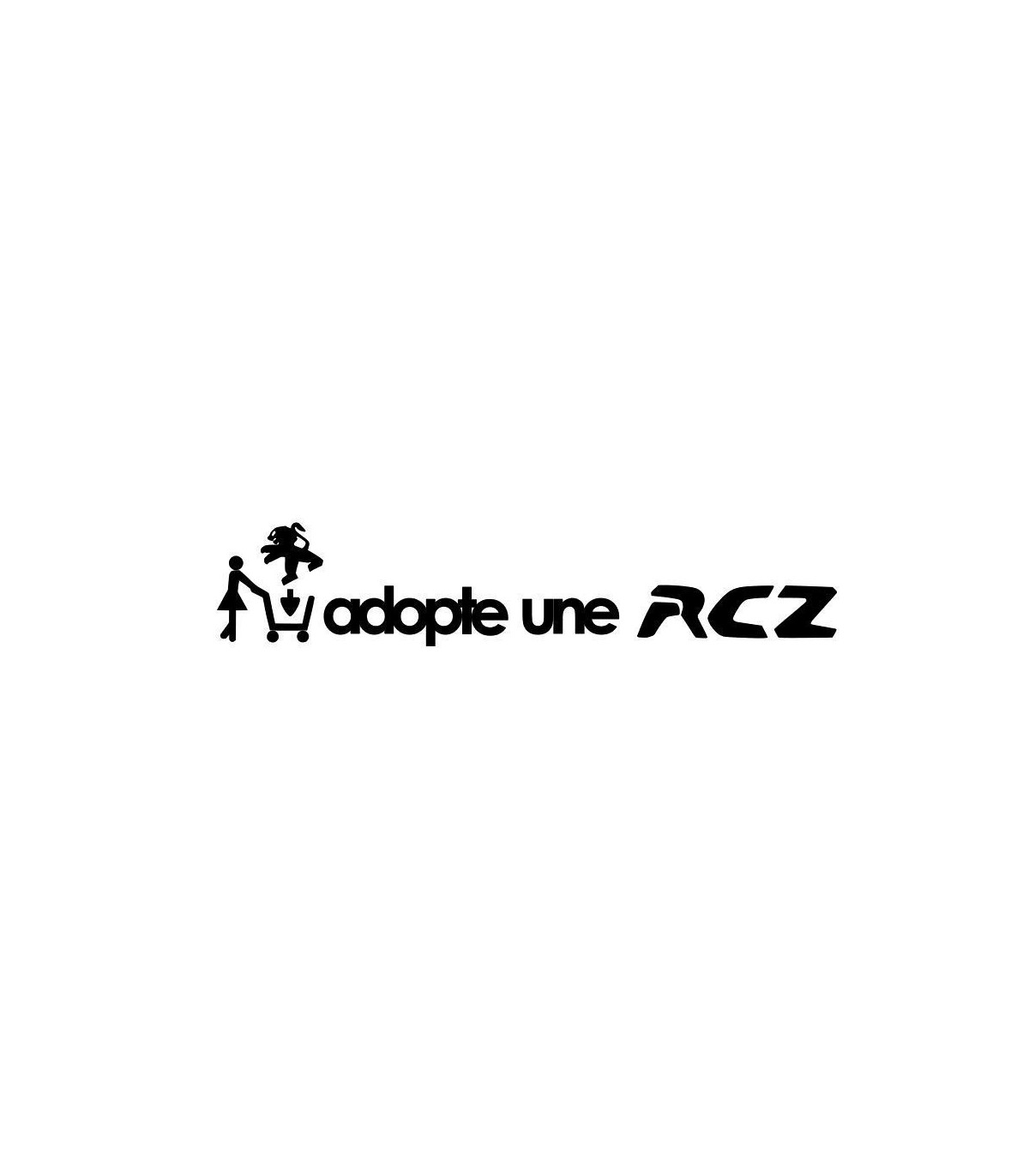 Stickers Adopte une RCZ