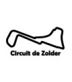 Stickers TRACÉ CIRCUIT ZOLDER