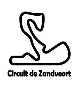 Stickers TRACÉ CIRCUIT ZANDVOORT