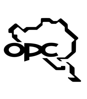 Stickers CIRCUIT NURBURGRING OPC  XXL Gauche