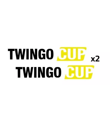 Stickers TWINGO CUP X2