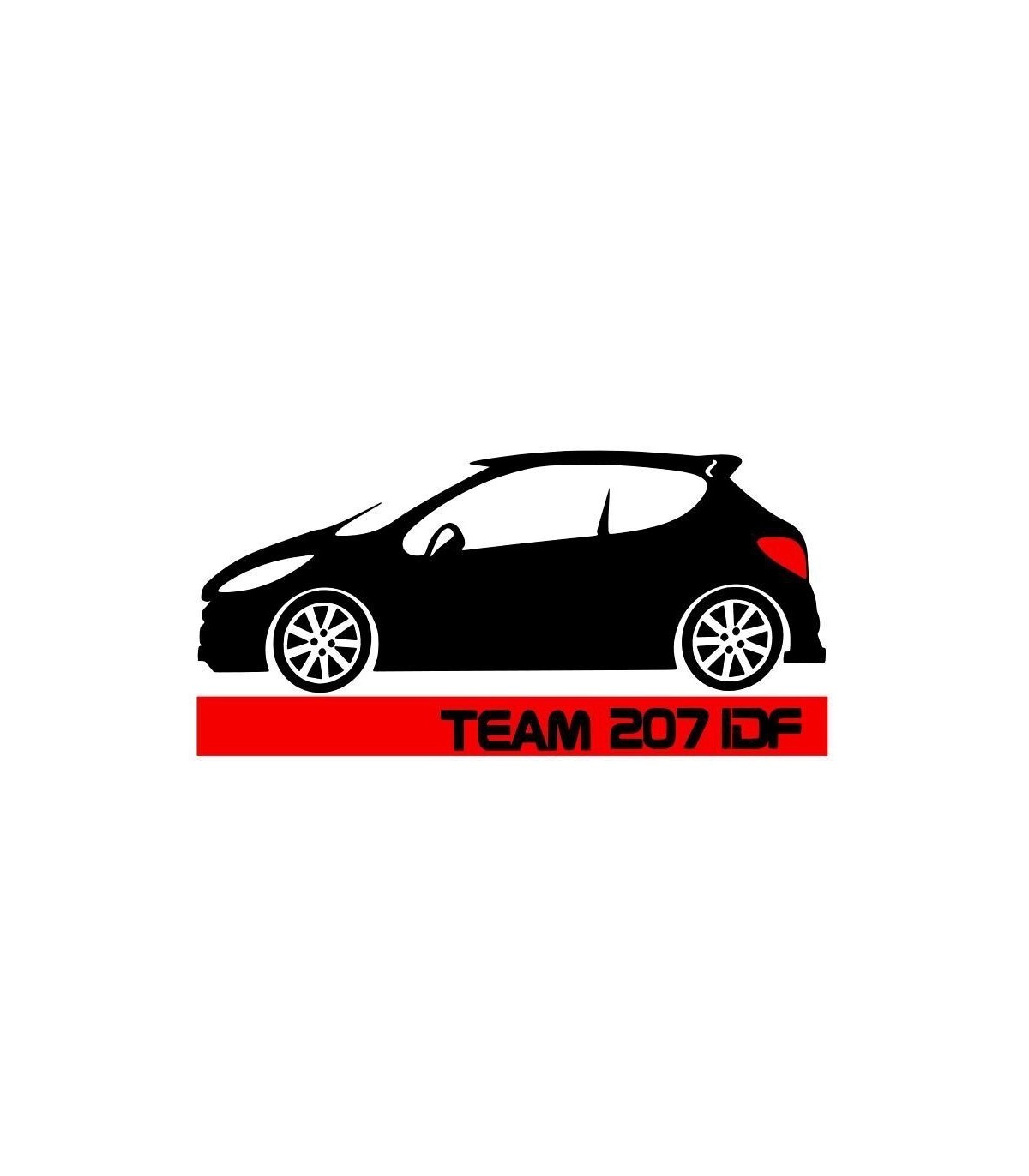 Stickers  TEAM 207 IDF