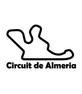 Stickers TRACÉ CIRCUIT ALMERIA