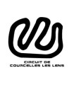 Stickers TRACÉ CIRCUIT COURCELLES LES LENS
