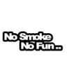 Stickers NO SMOKE NO FUN