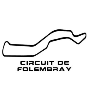 Stickers TRACÉ CIRCUIT FOLEMBRAY