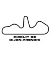 Stickers TRACÉ CIRCUIT DIJON PRENOIS