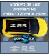 Stickers de toit Renault Sport Rs Performance