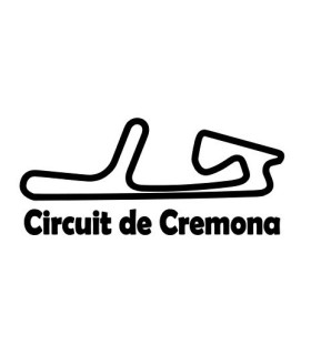 Stickers TRACÉ CIRCUIT CREMONA