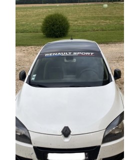 BANDEAU PARE SOLEIL RENAULT SPORT NEWS TRI COLOR