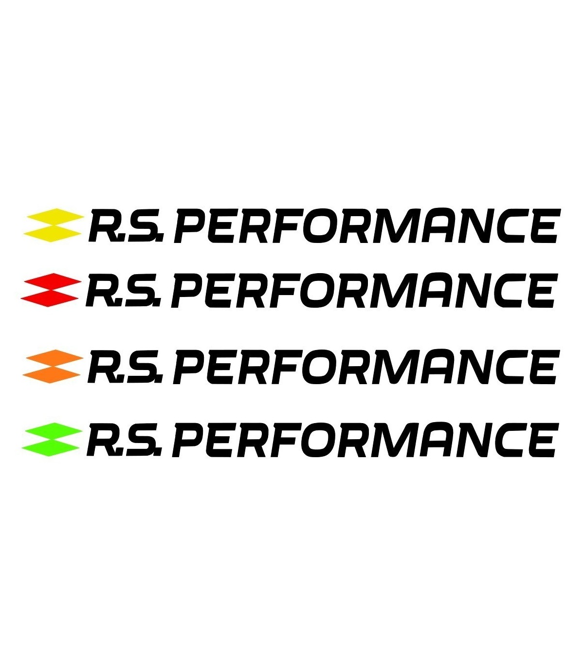 Stickers RS Performance Damiers