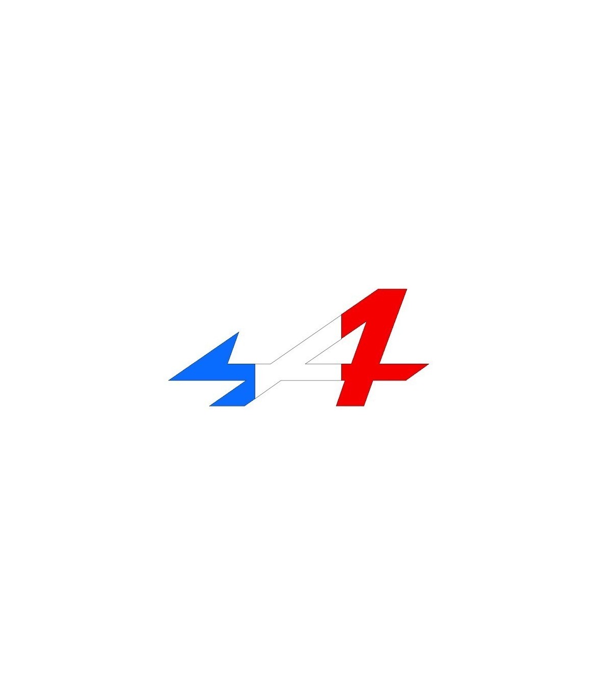 Stickers Alpine Tri color