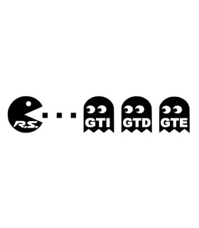 Stickers PAC MAN RENAULT SPORT 2