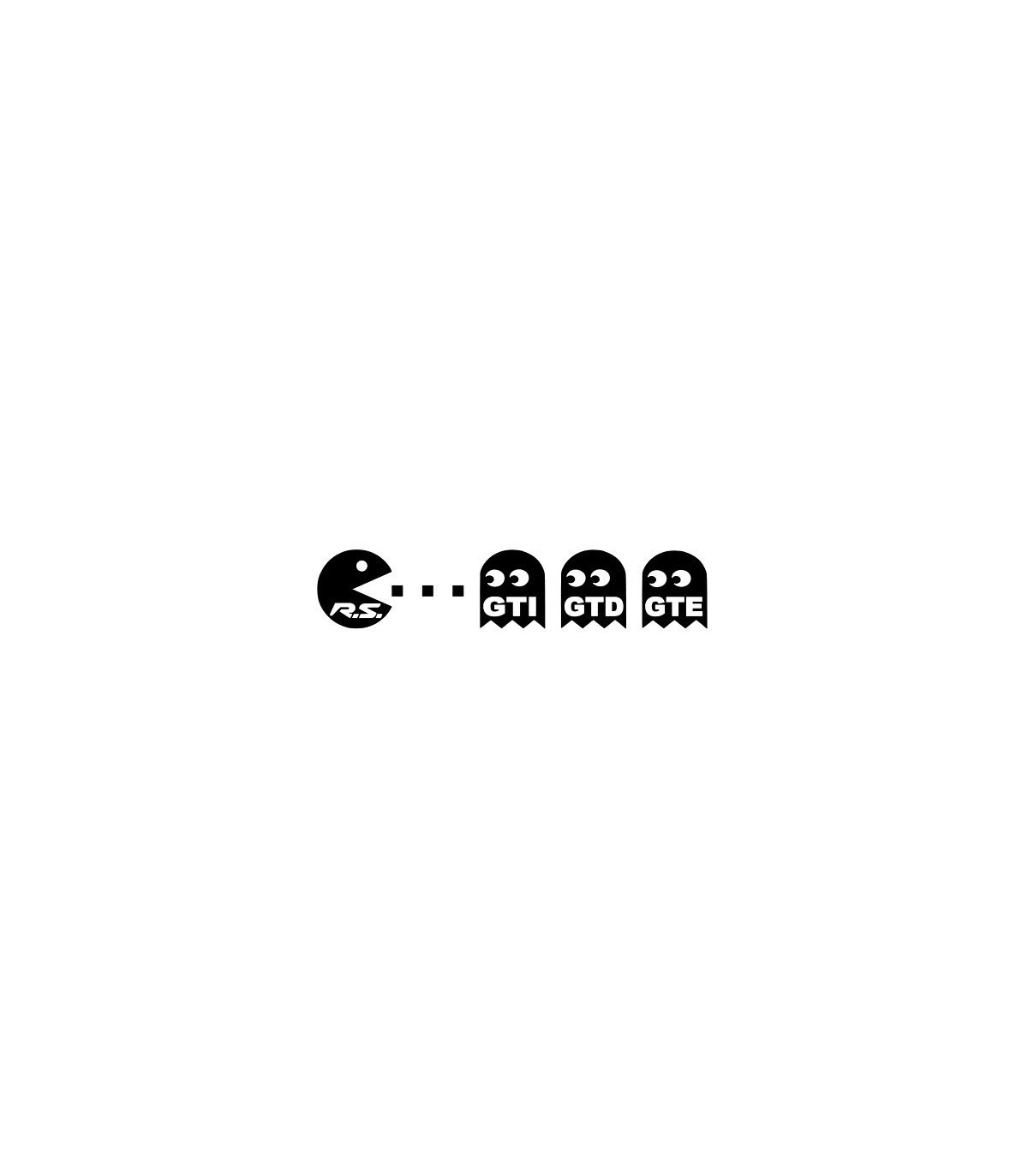 Stickers PAC MAN RENAULT SPORT 2