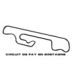 Stickers TRACÉ CIRCUIT DE FAY EN BRETAGNE