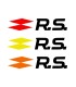Stickers Sigle Rs Grande taille
