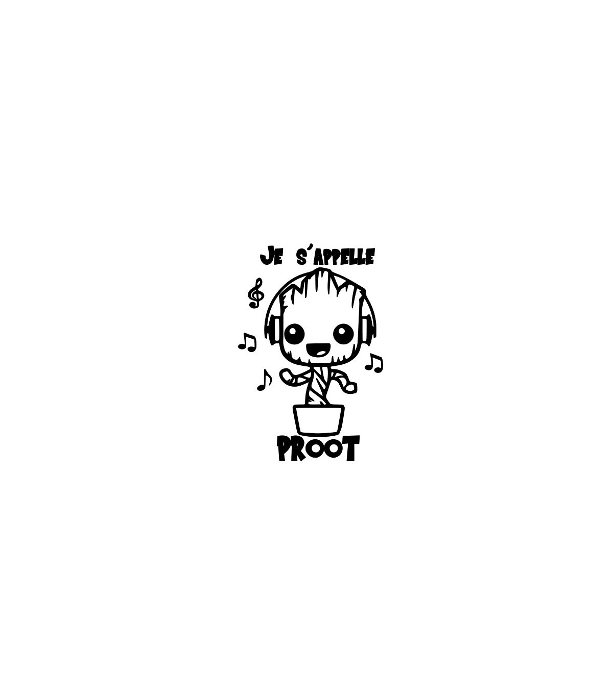 Stickers Je S'appelle Proot