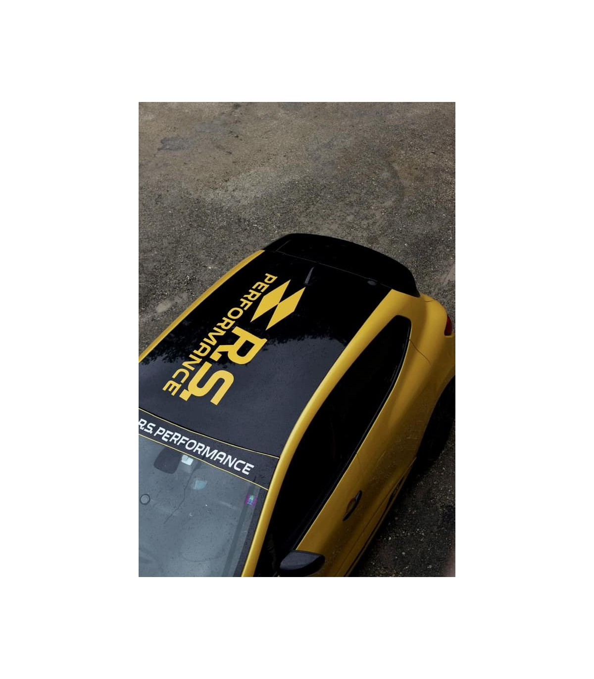 Stickers de toit Renault Sport RS TROPHY