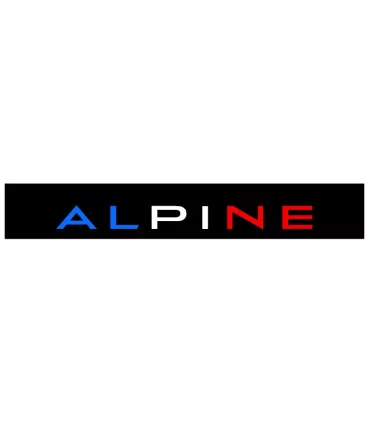 BANDEAU PARE SOLEIL Alpine + Logos