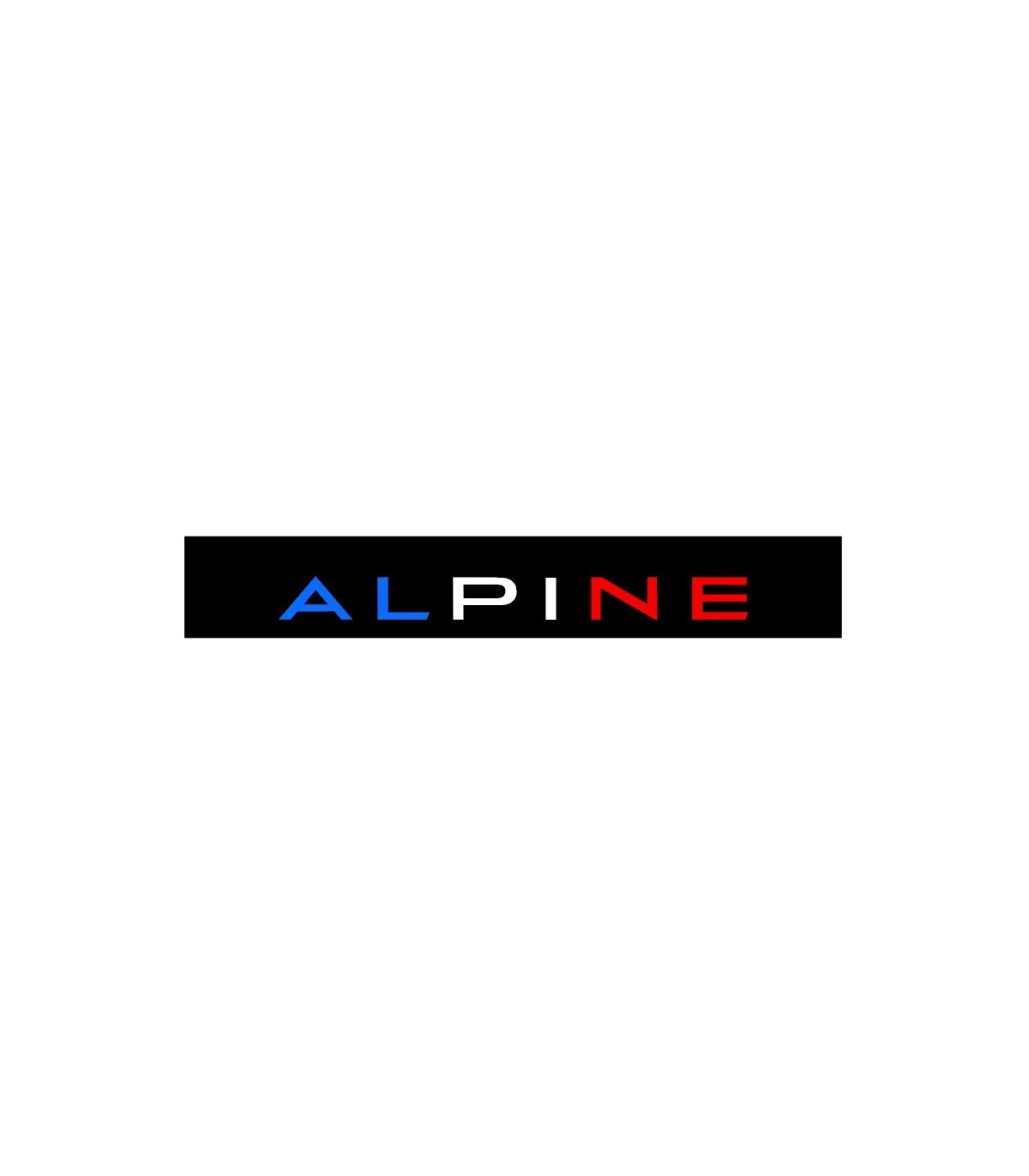 BANDEAU PARE SOLEIL Alpine + Logos
