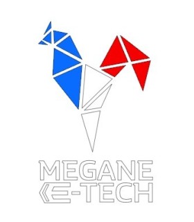 Stickers Megane E-tech Tricolor